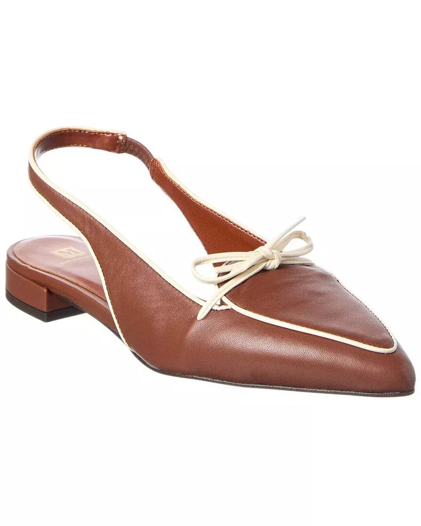 M By Bruno Magli Marta Leather Slingback Loafer