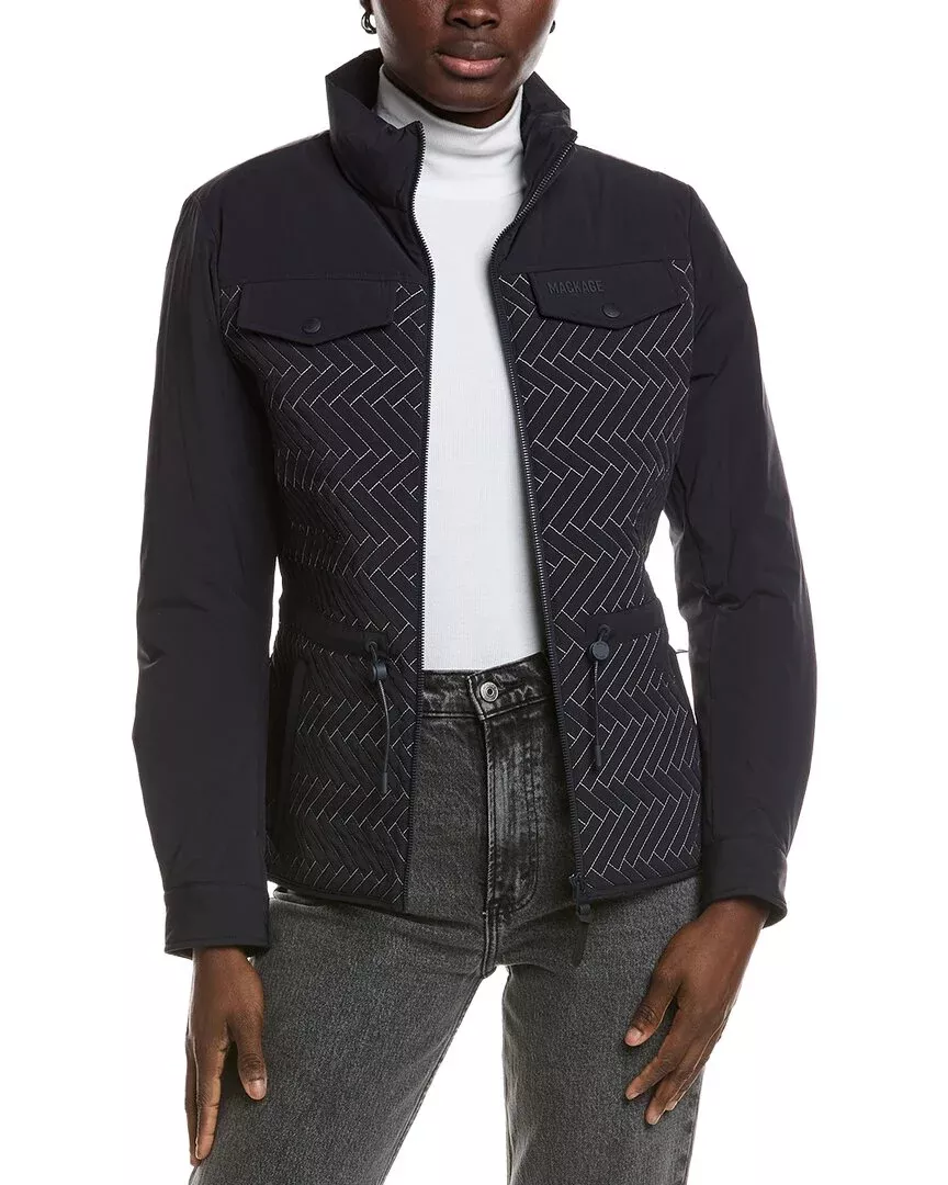 Mackage Kabira Wool-Blend Down Jacket