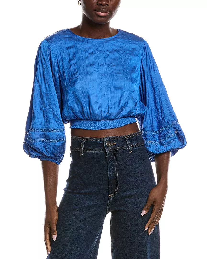 Maje Balloon Sleeve Blouse