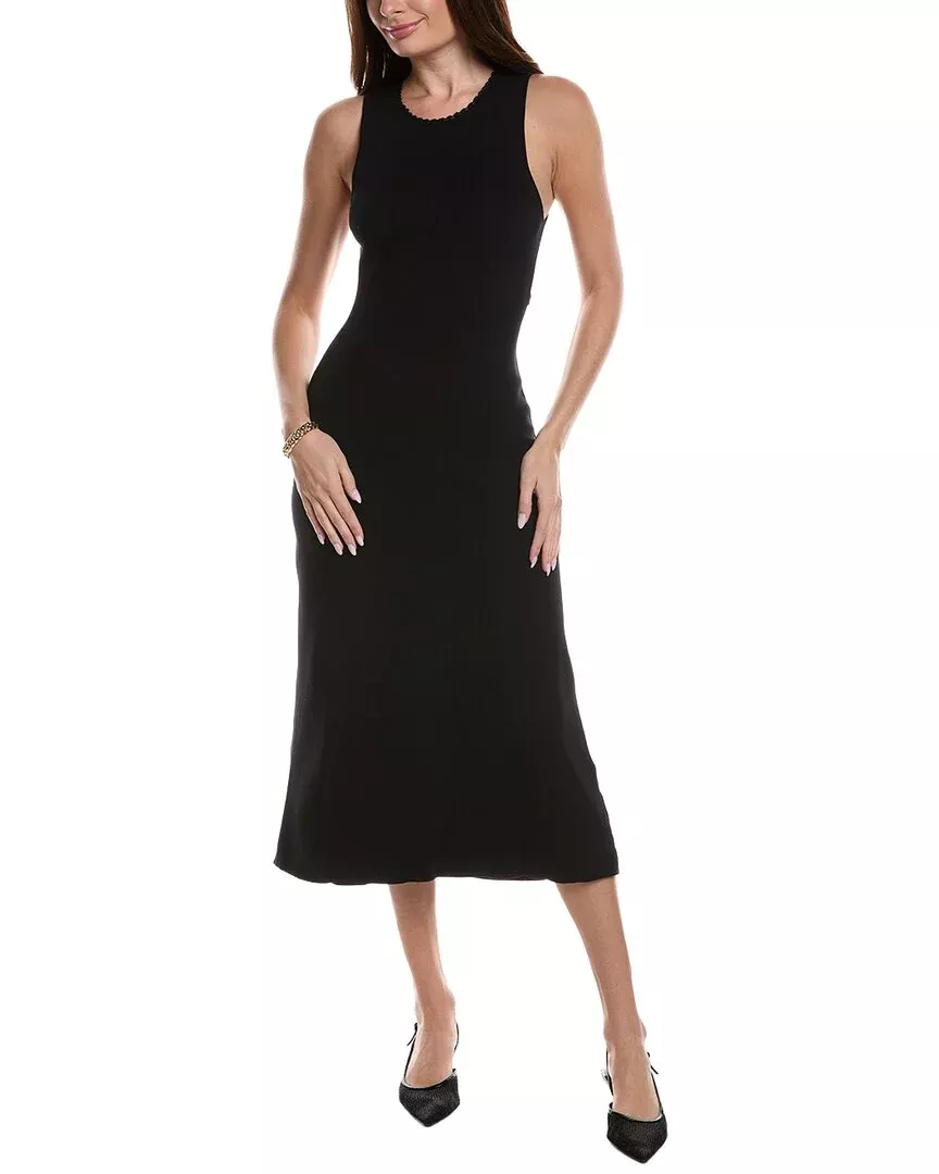 Maje Knitted Maxi Dress