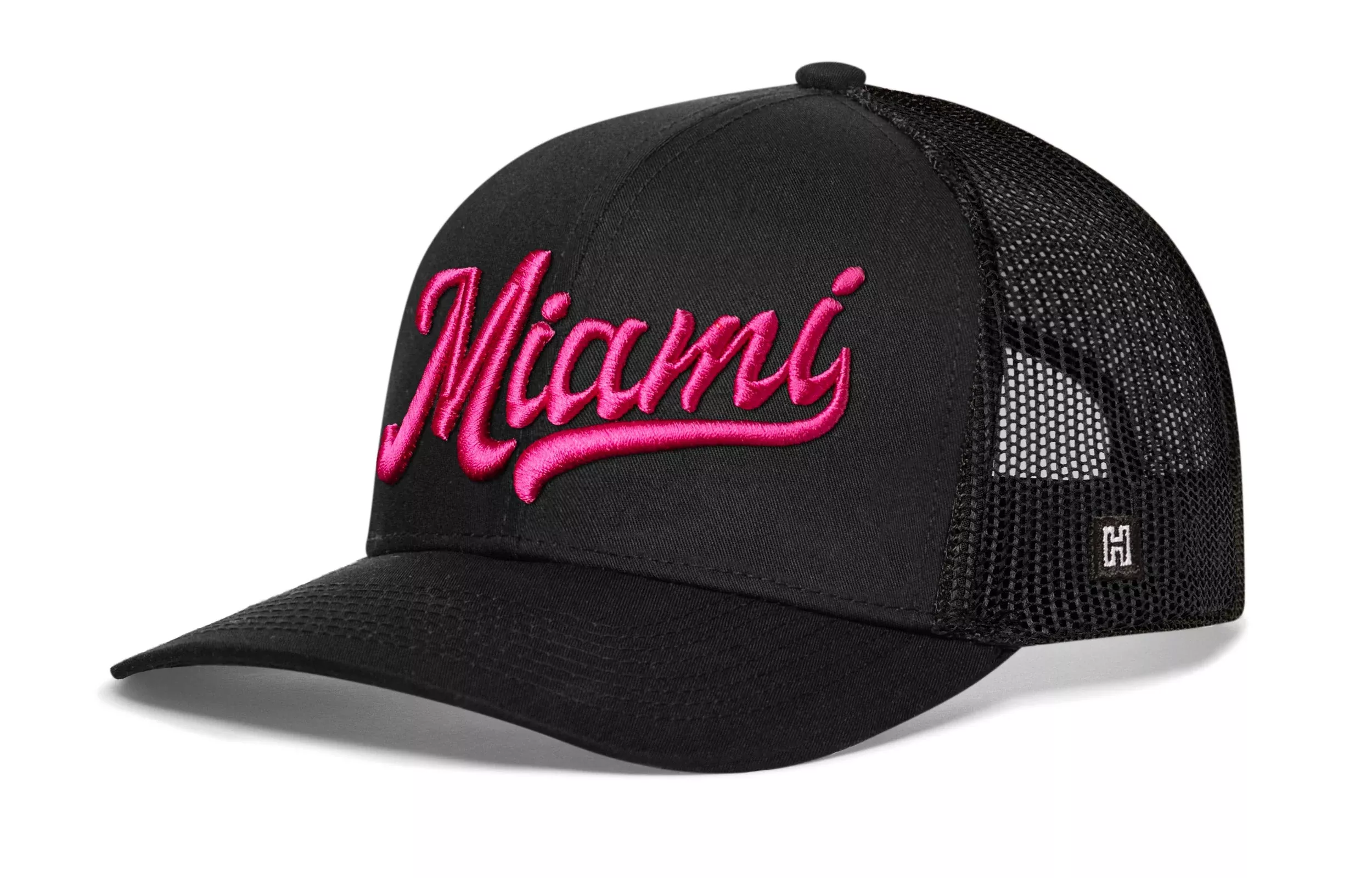 Miami Trucker Hat|Script Snapback