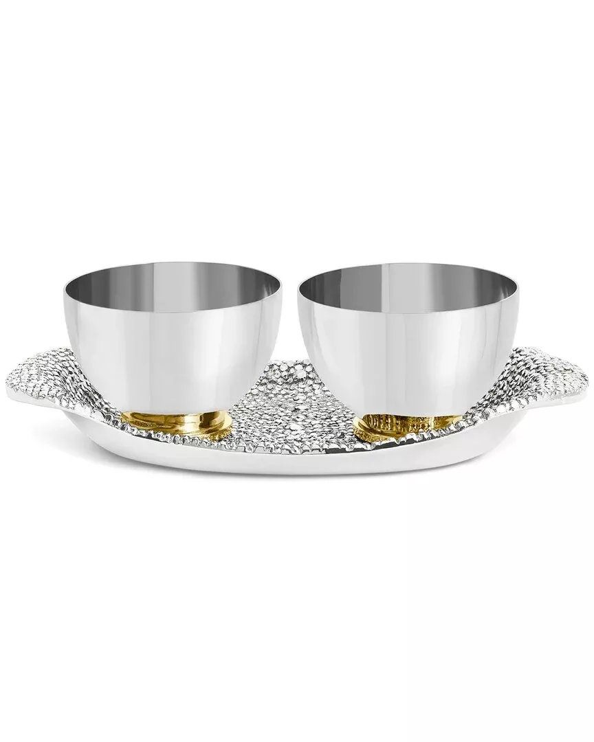 Michael Aram Shagreen Double Dish With Tray