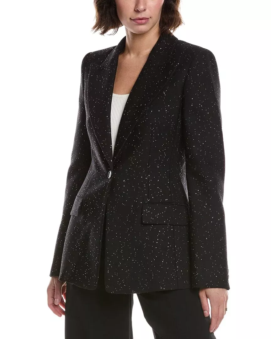 Michael Kors Collection Georgina Wool & Silk-Blend Jacket