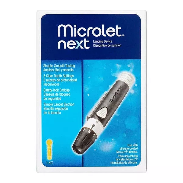 Microlet Next Lancing Device – Smooth and Simple Testing