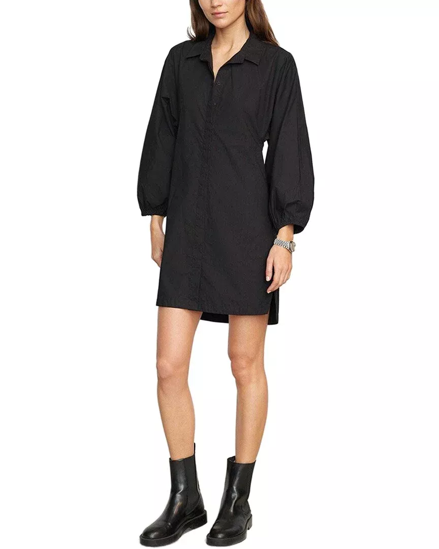 Modern Citizen Clara Open-Back Button Down Dress