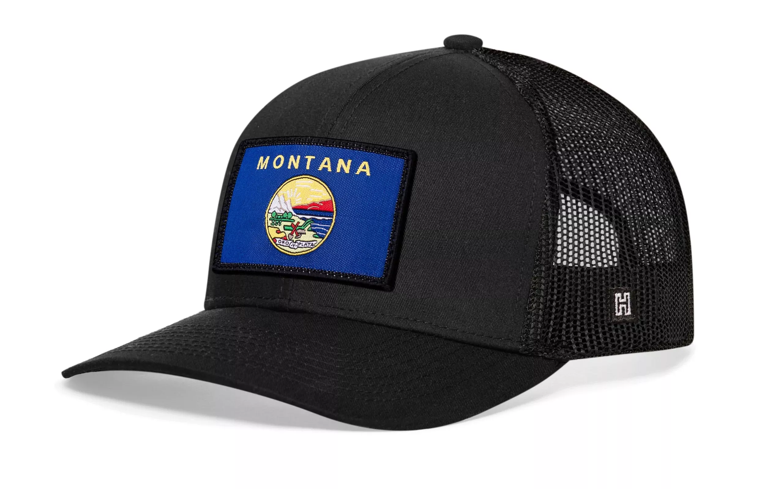 Montana Flag Trucker Hat|MT Snapback