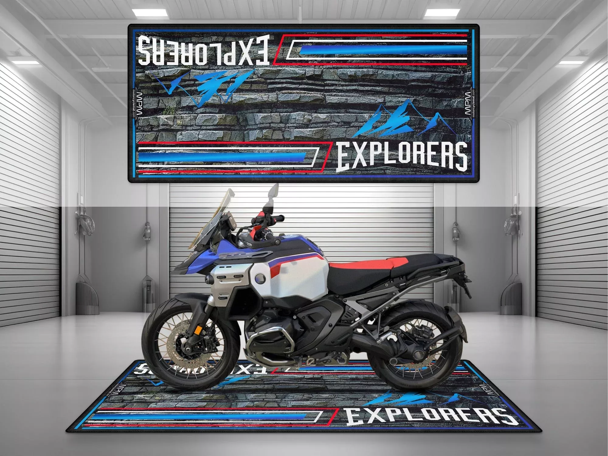 MPM Motorcycle Mat for BMW GS Series - U503