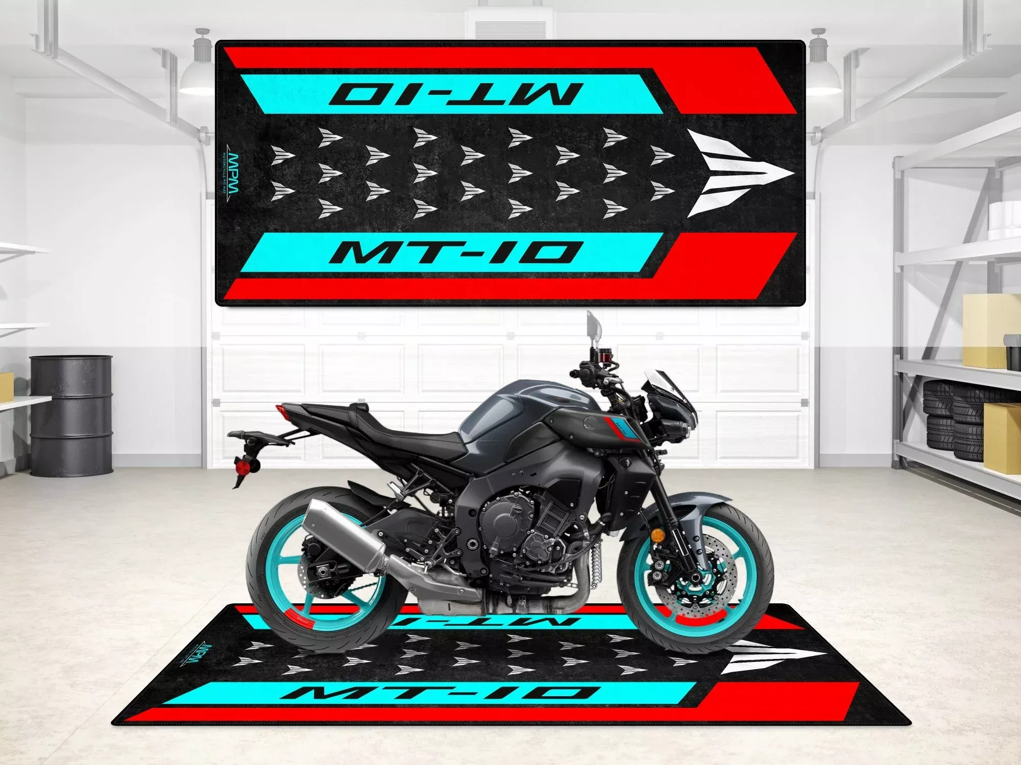 MPM Motorcycle Mat for Yamaha MT-10 - MM7115