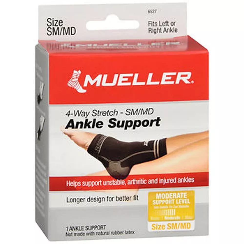 Mueller Ankle Support – Moderate Support (Small/Medium)