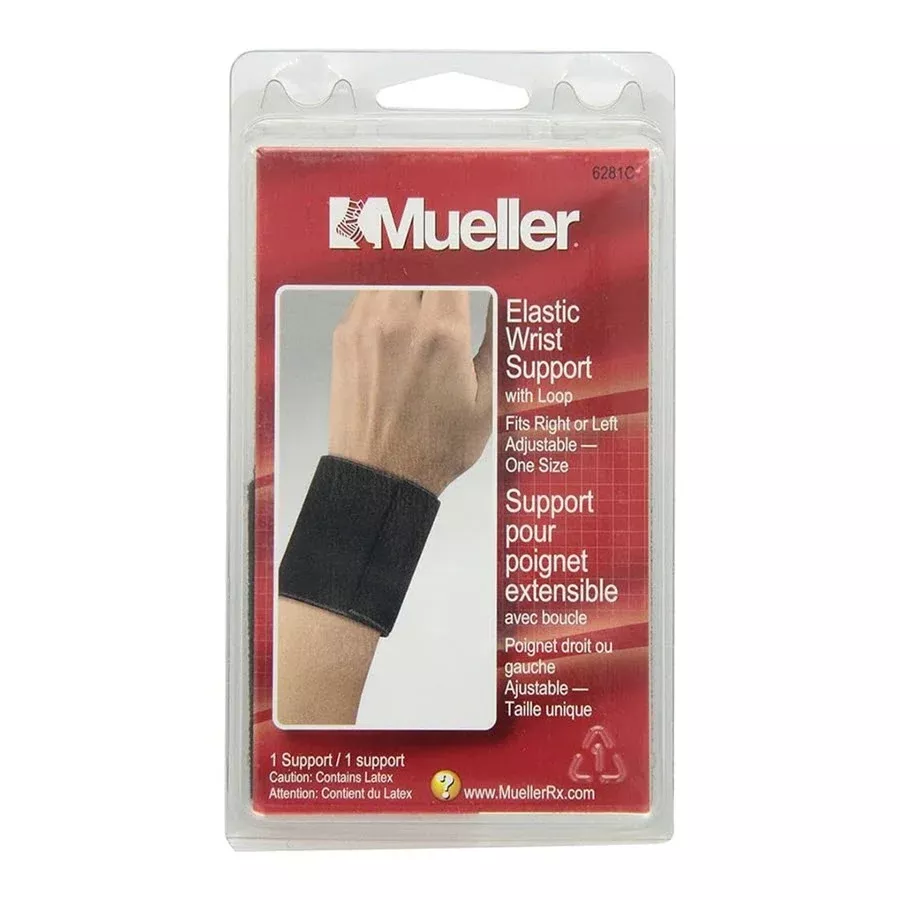 Mueller Elastic Wrist Support with Loop