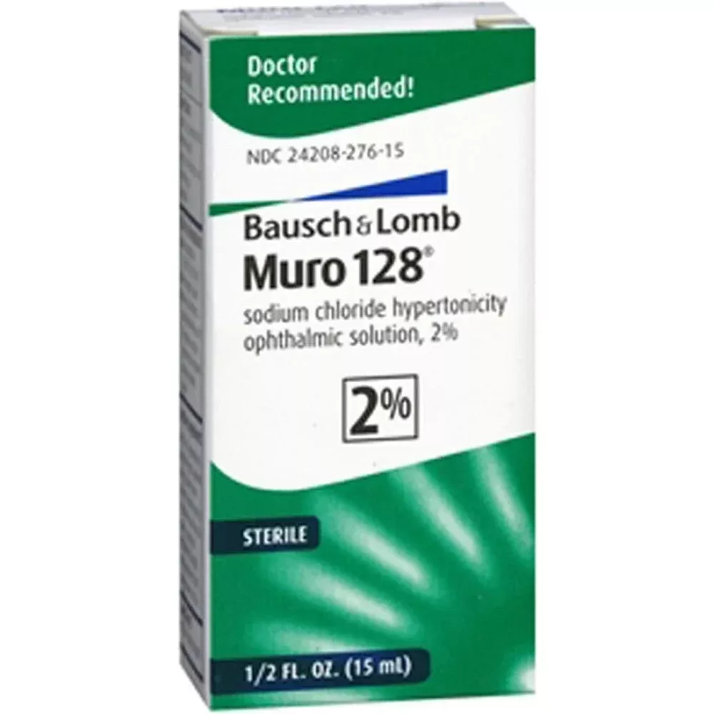 Muro 128 2% Hypertonicity Ophthalmic Solution, 0.5 oz