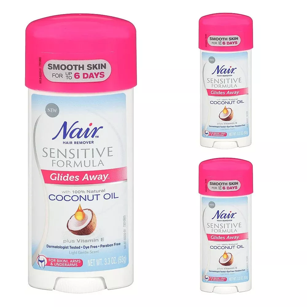 Nair™ Glides Away Sensitive Formula Cream, 3.3 oz