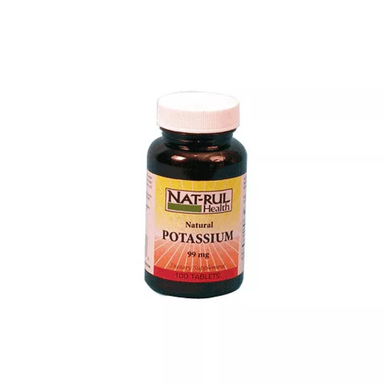 Natrul Health Potassium 99Mg Tablets