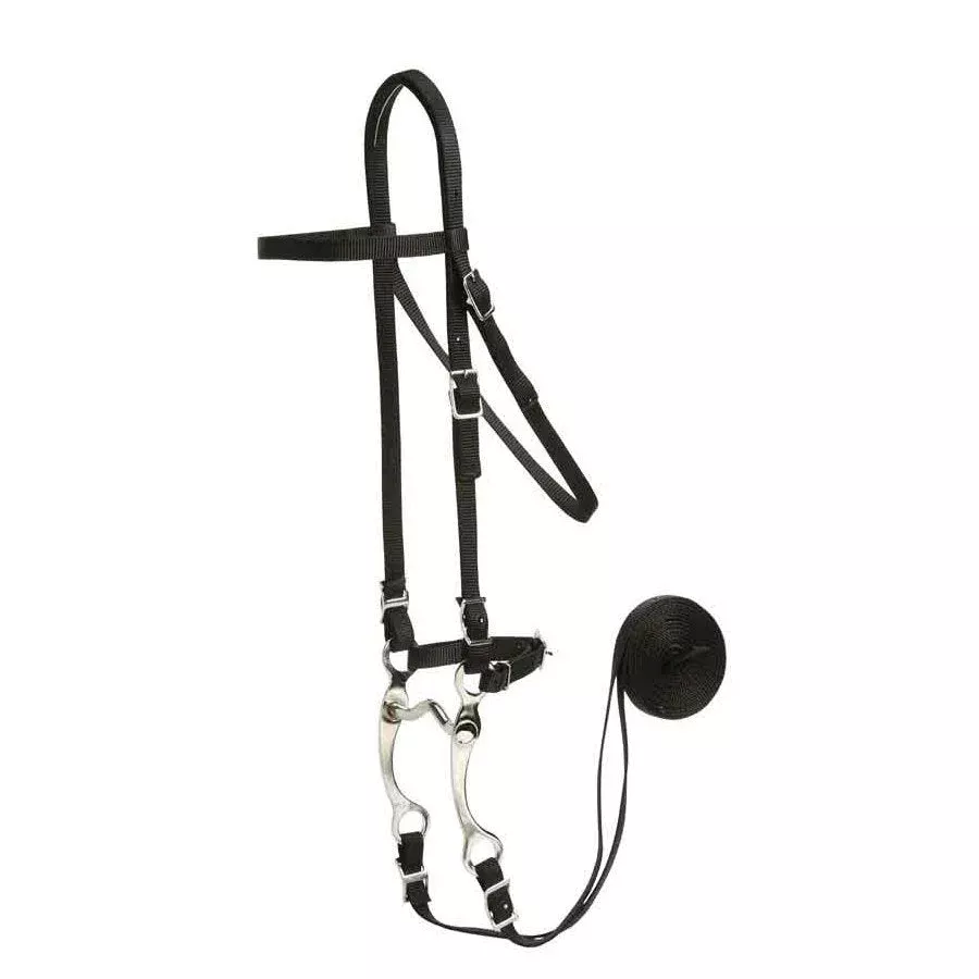 Natural Ride Black Nylon Bridle