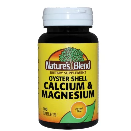 Nature's Blend Oyster Shell Calcium & Magnesium – Tablets