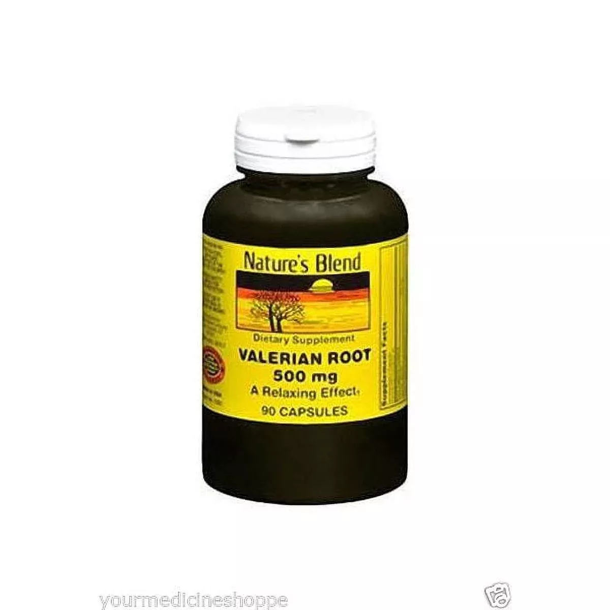 Nature's Blend Valerian Root – 500 mg (90 Capsules)