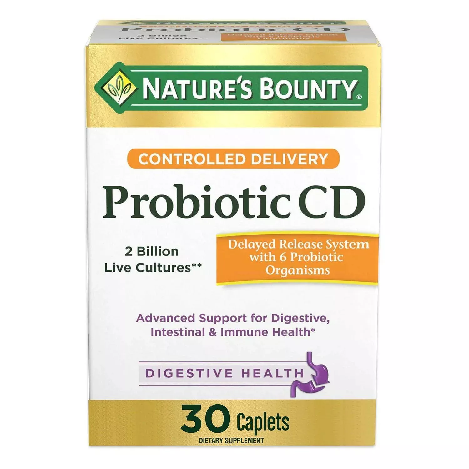 Nature's Bounty Probiotic CD Tablet CPLT, 30 EA