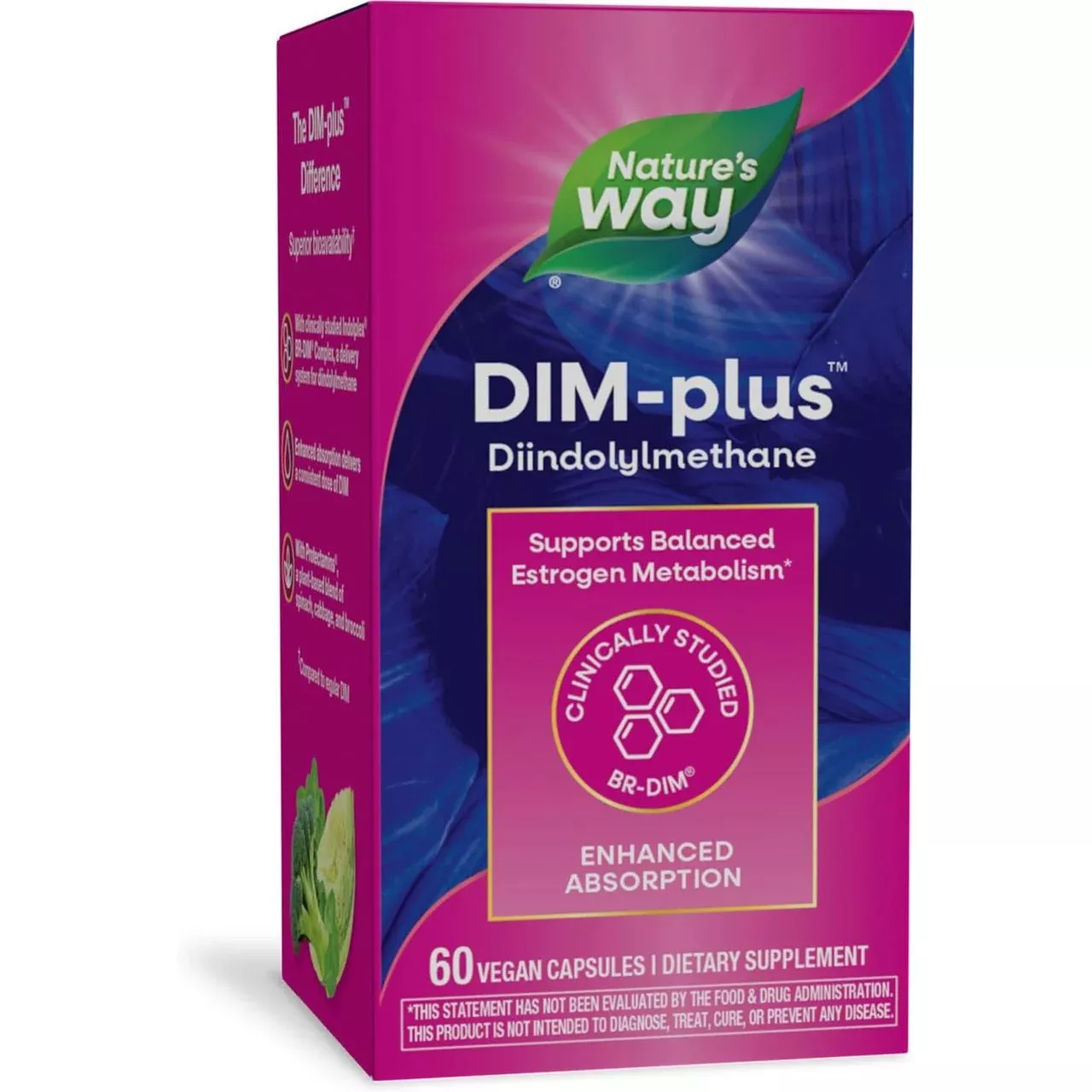 Nature's Way Dim Plus, 60 Vegetarian Capsules