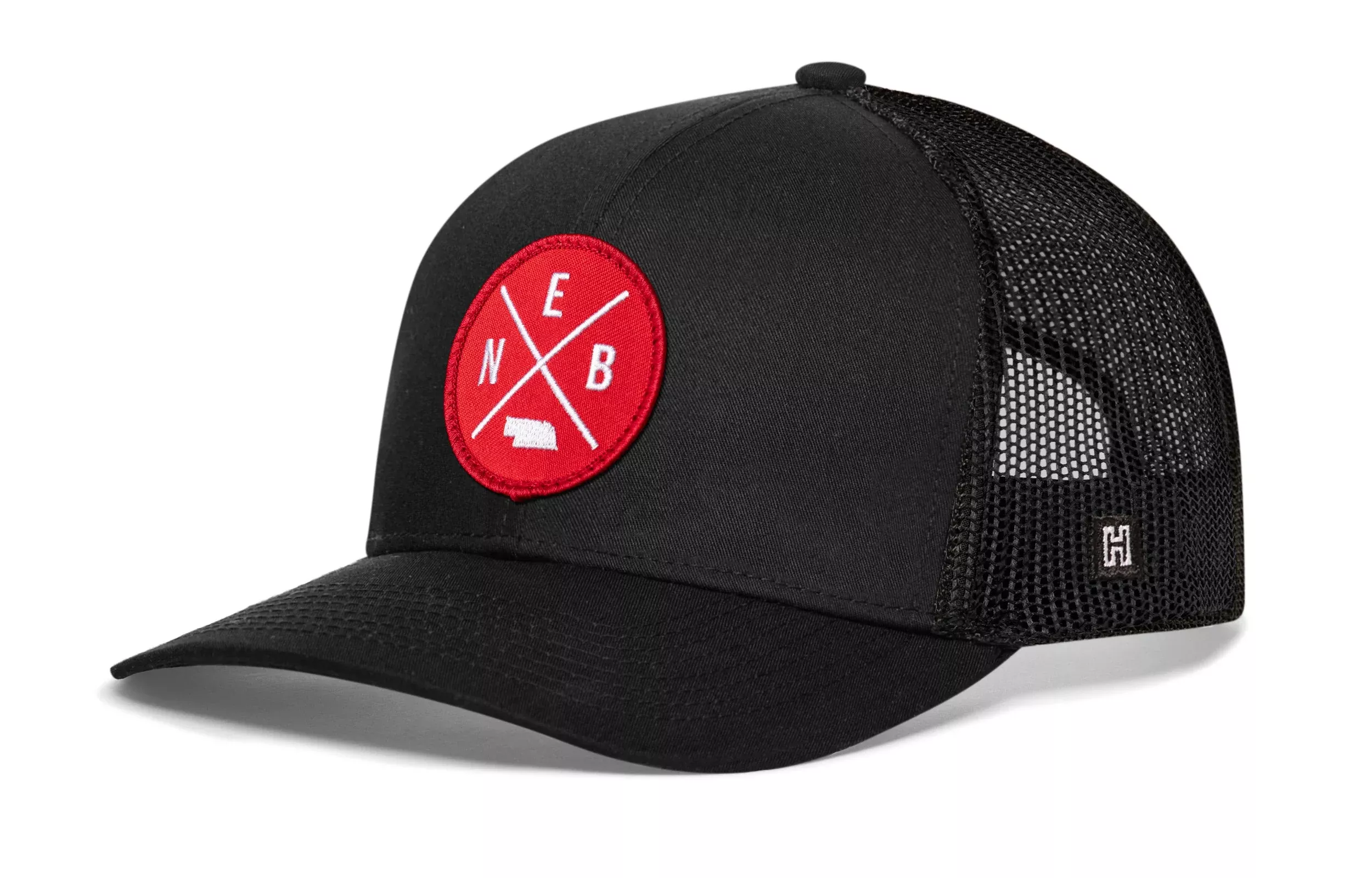 Nebraska Trucker Hat|Red NEB X Snapback