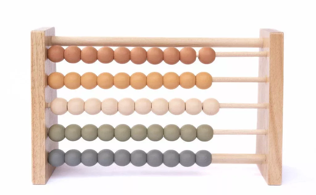 Neutral Wooden Abacus