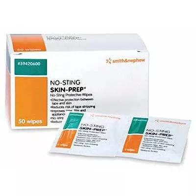 No Sting Skin-PrepWipe50 Ct