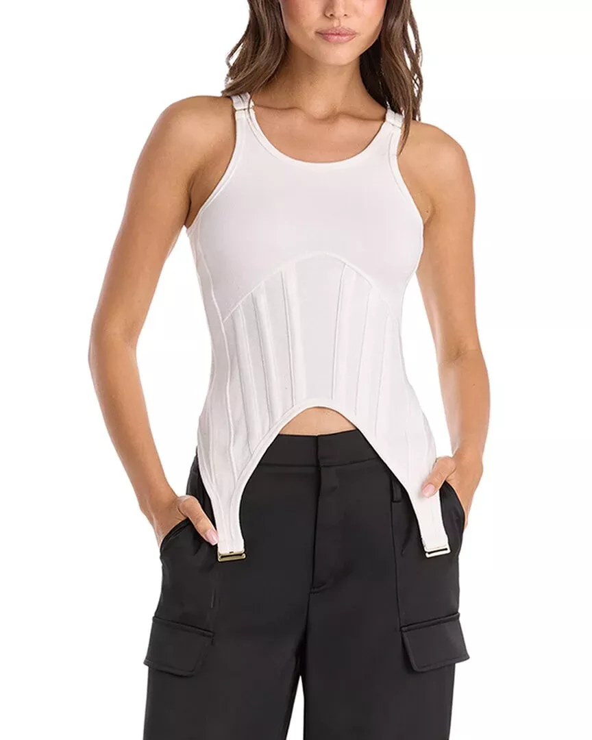 The Noli Shop Kiara Garter Tank