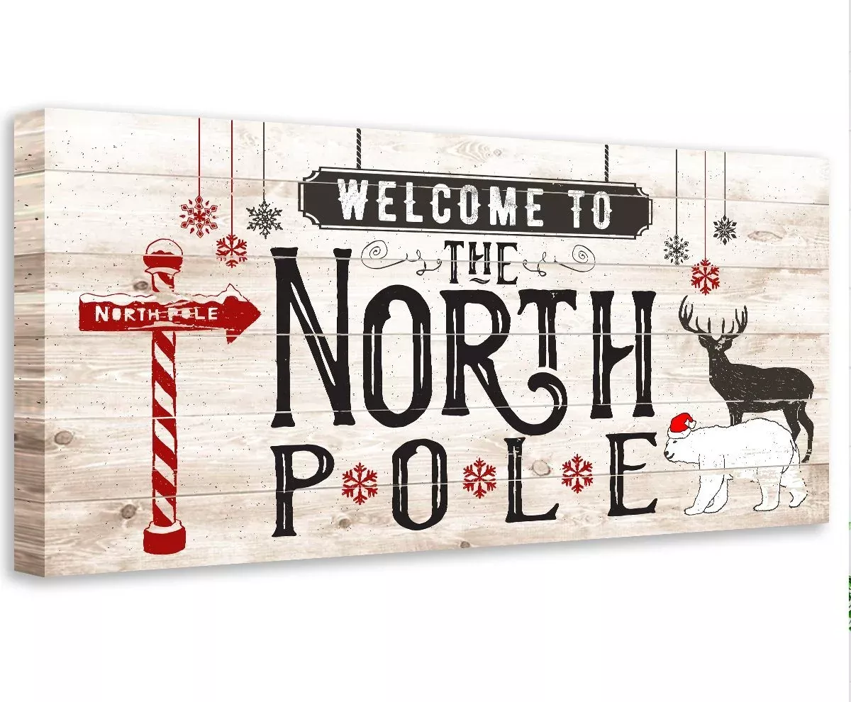 The North Pole - Canvas