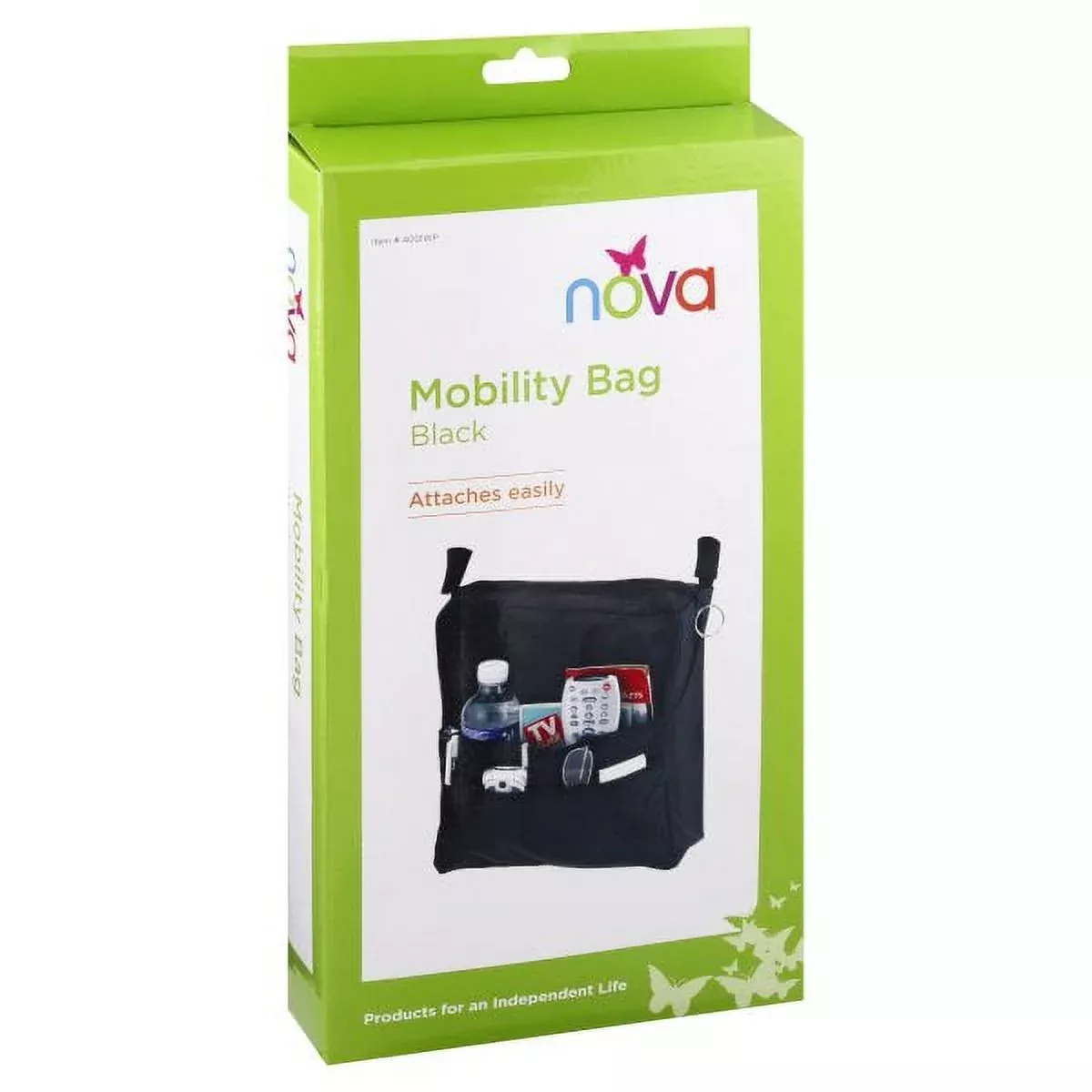 Nova Hanging Walker Pouch Black