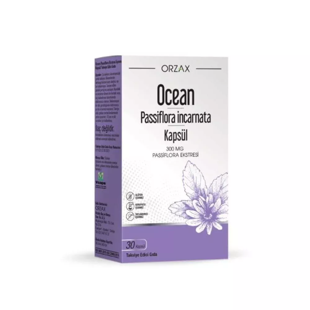 Ocean Passiflora 300 mg - Relaxation Support | 30 Capsules