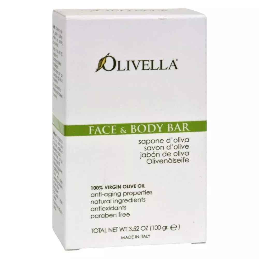 Olivella Face Body Bar Soap Scented, 3.52 Oz
