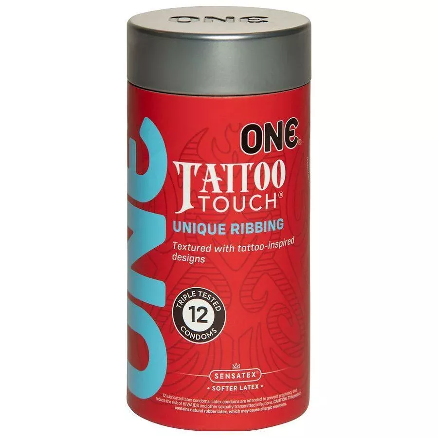 One Touch Condoms Tattoo 12pk
