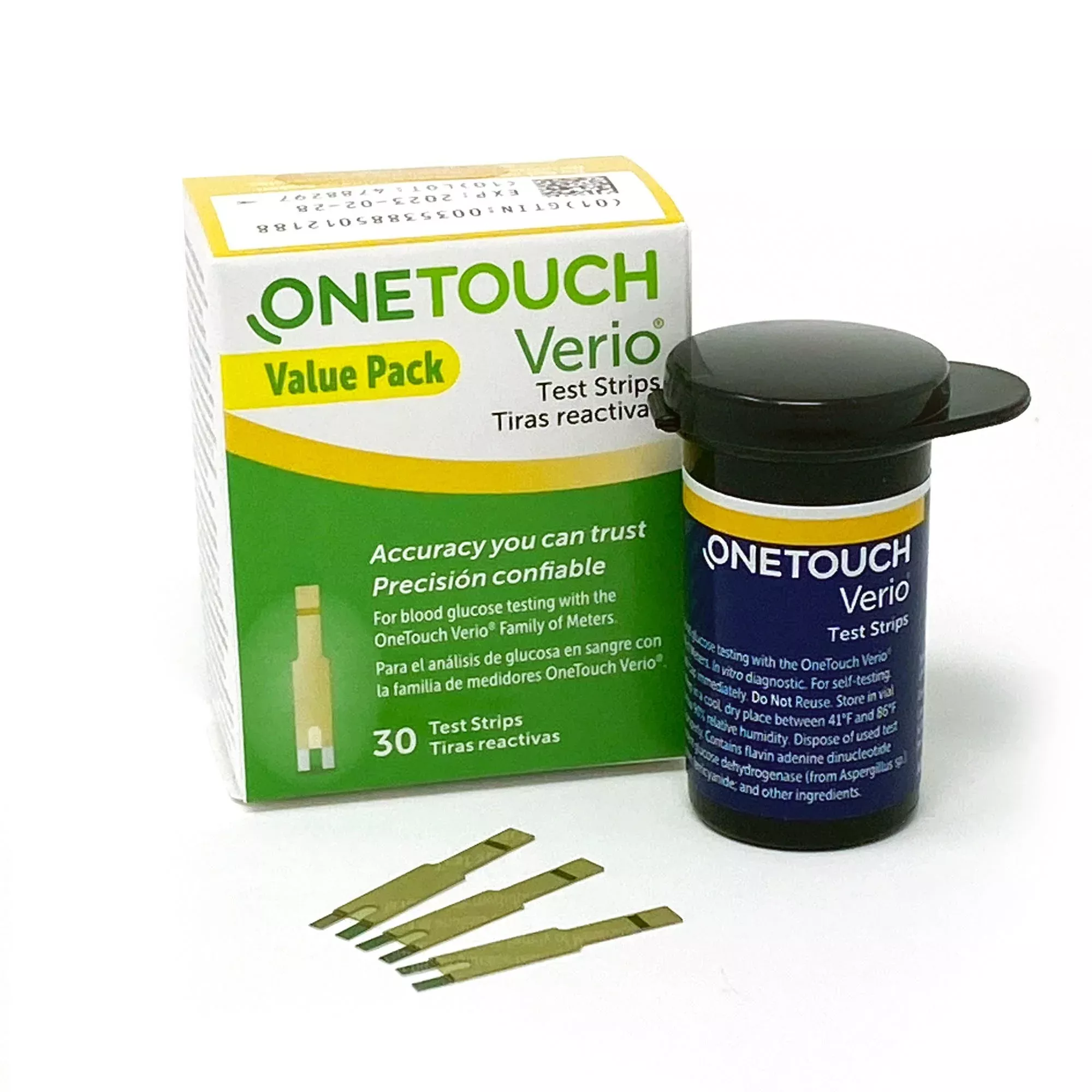 OneTouch Verio Diabetes Test Strips