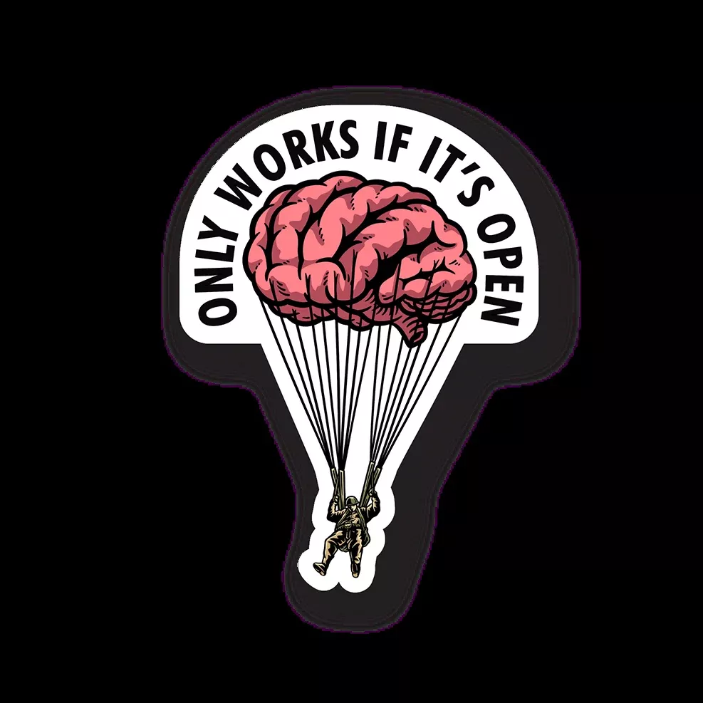 Open Minds Sticker