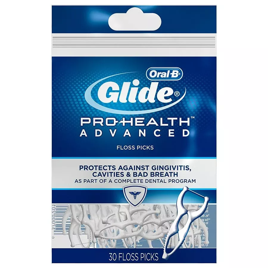 Oral-B Glide Gum Care Floss Pick, 30-Pack