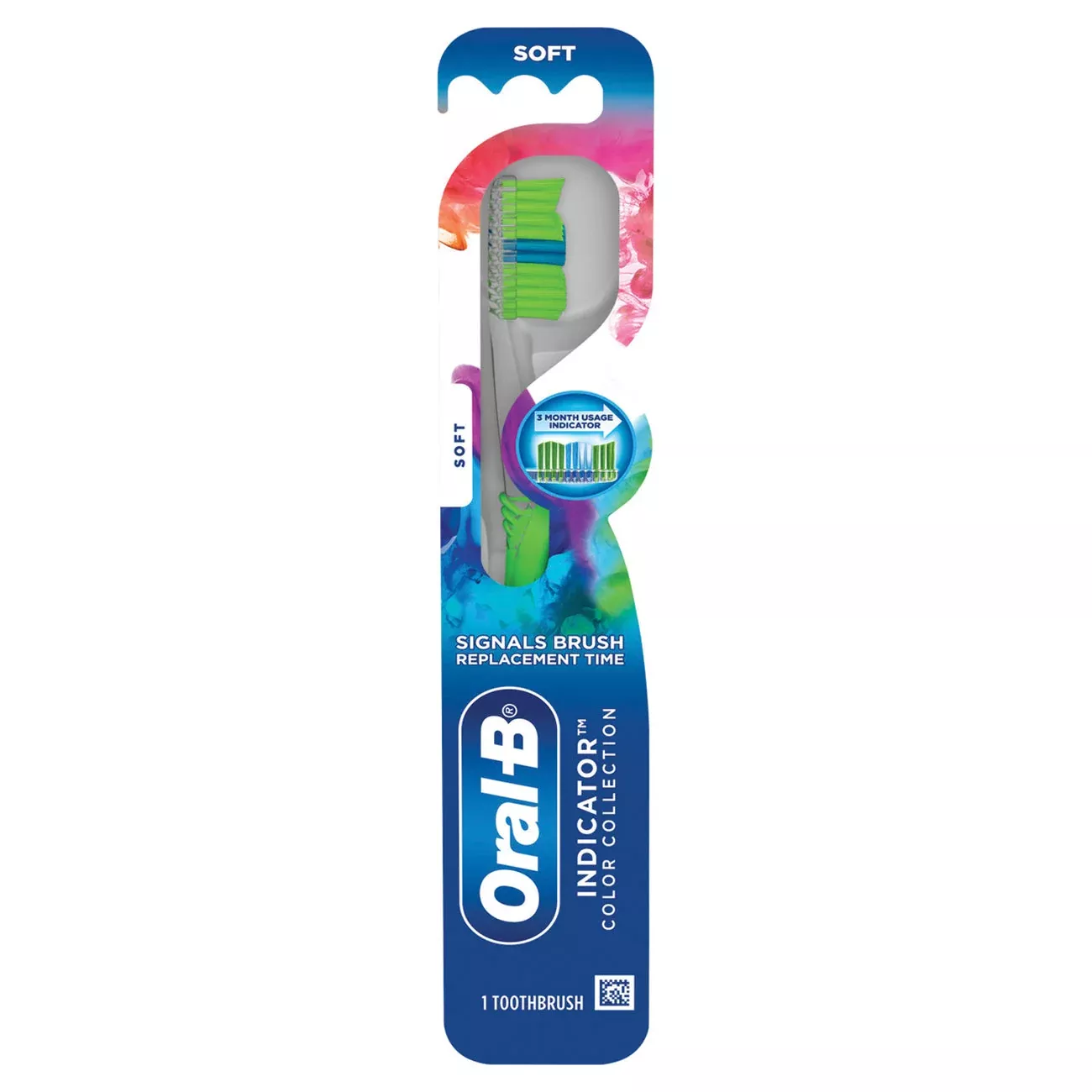 Oral-BIndicator MediumToothbrush 1Ea