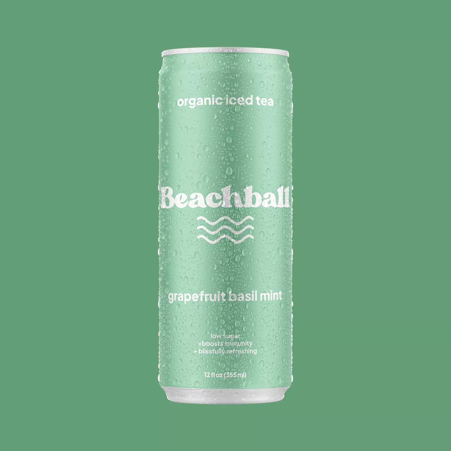 Organic Iced Tea [Grapefruit Basil Mint]