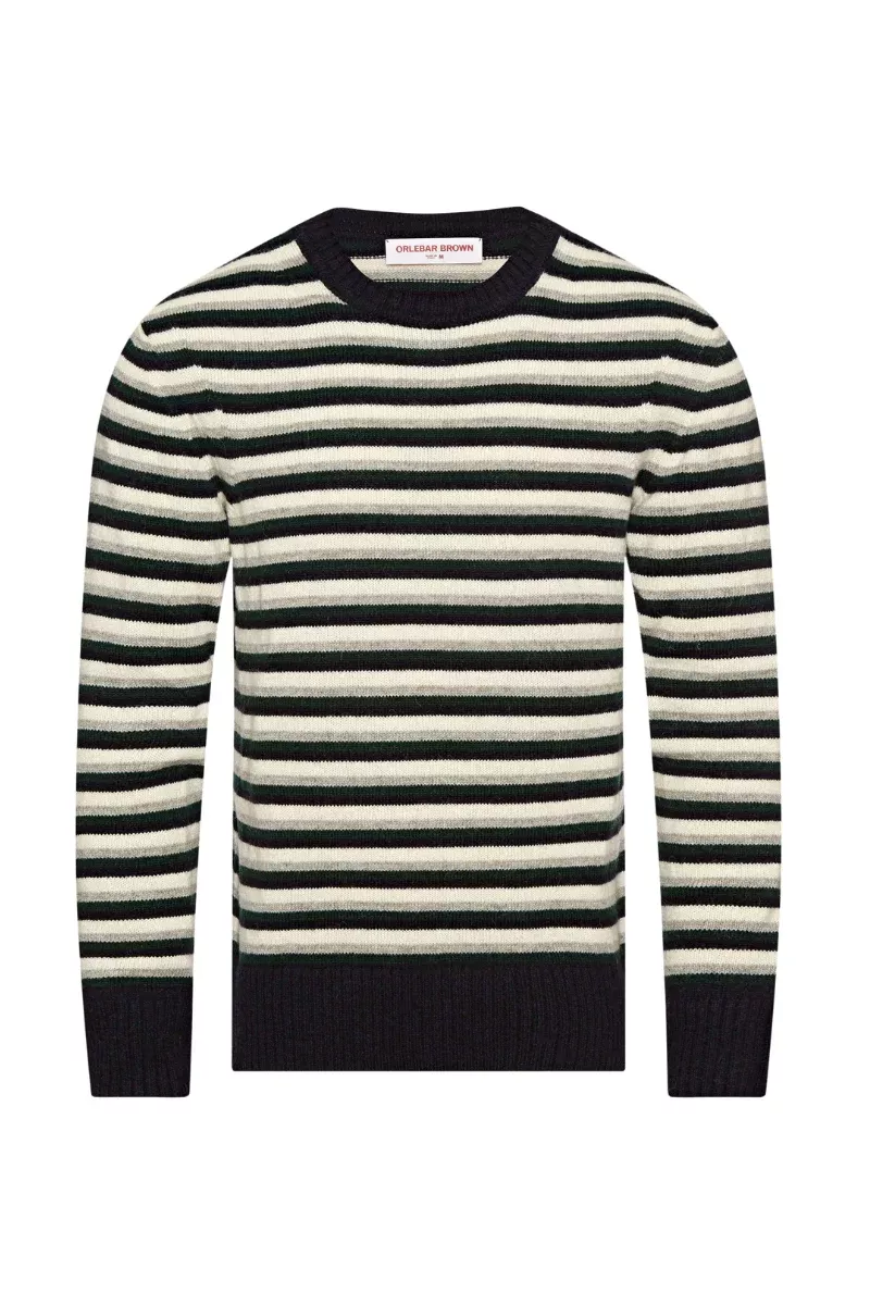 Orlebar Brown Lorca Stripe-276676-Navy/bristlecone Pine/strata