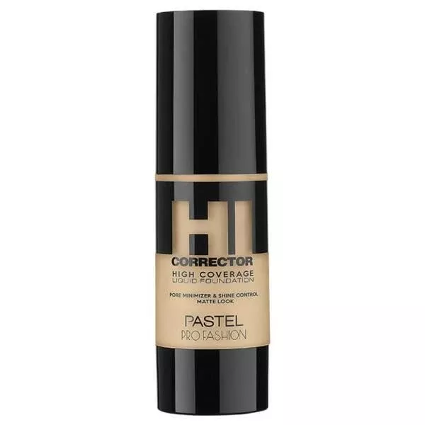 Pastel High Coverage Liquid Foundation - Matte Finish, Flawless Complexion, 30ml