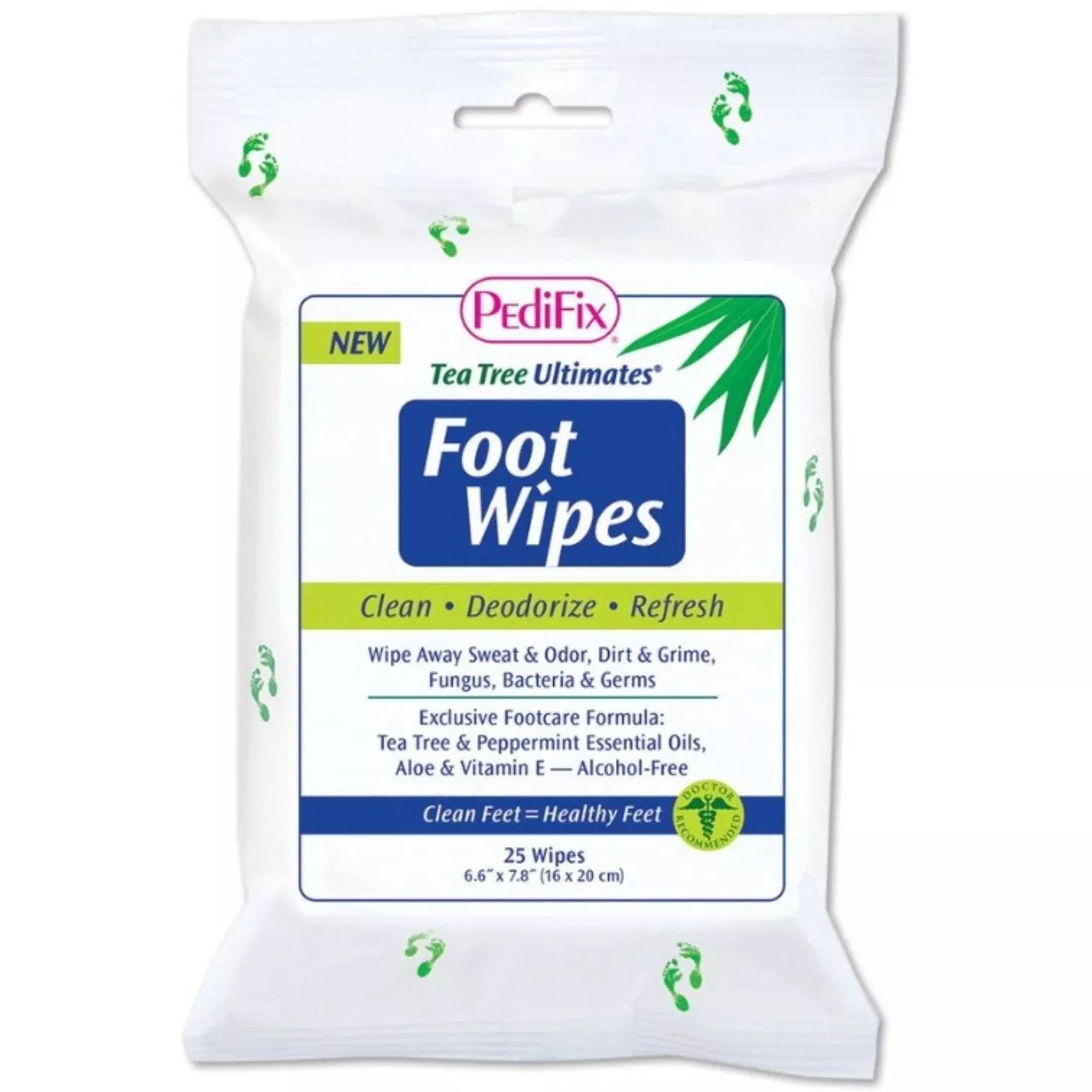 PediFix Tea Tree Ultimates Foot Wipes