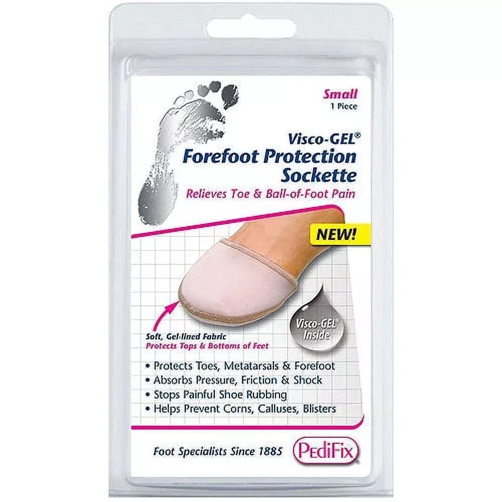 PediFix Visco-GEL Forefoot Protection Sockette Small