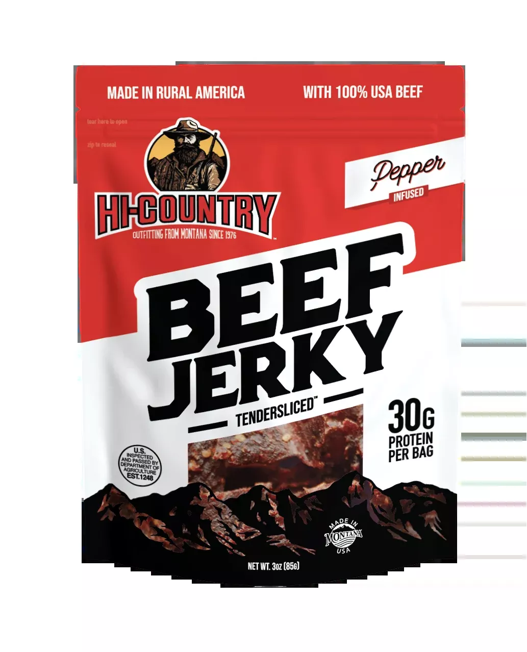 Pepper Infused Beef Jerky