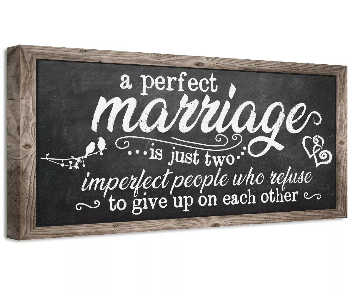 A Perfect Marriage - Canvas
