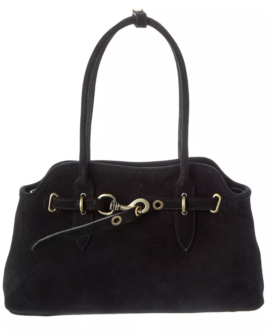 Persaman New York Shoulder Suede Bag