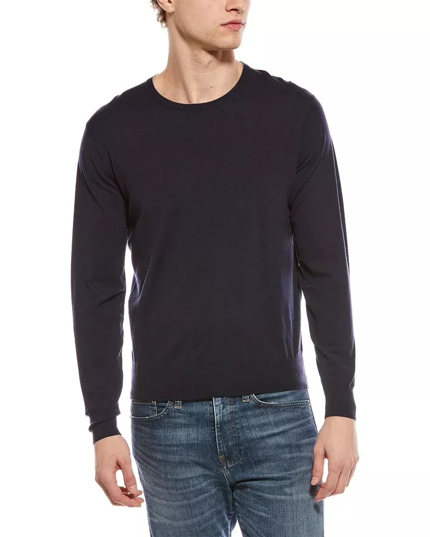 Peter Millar Wool-Blend Crewneck Pullover