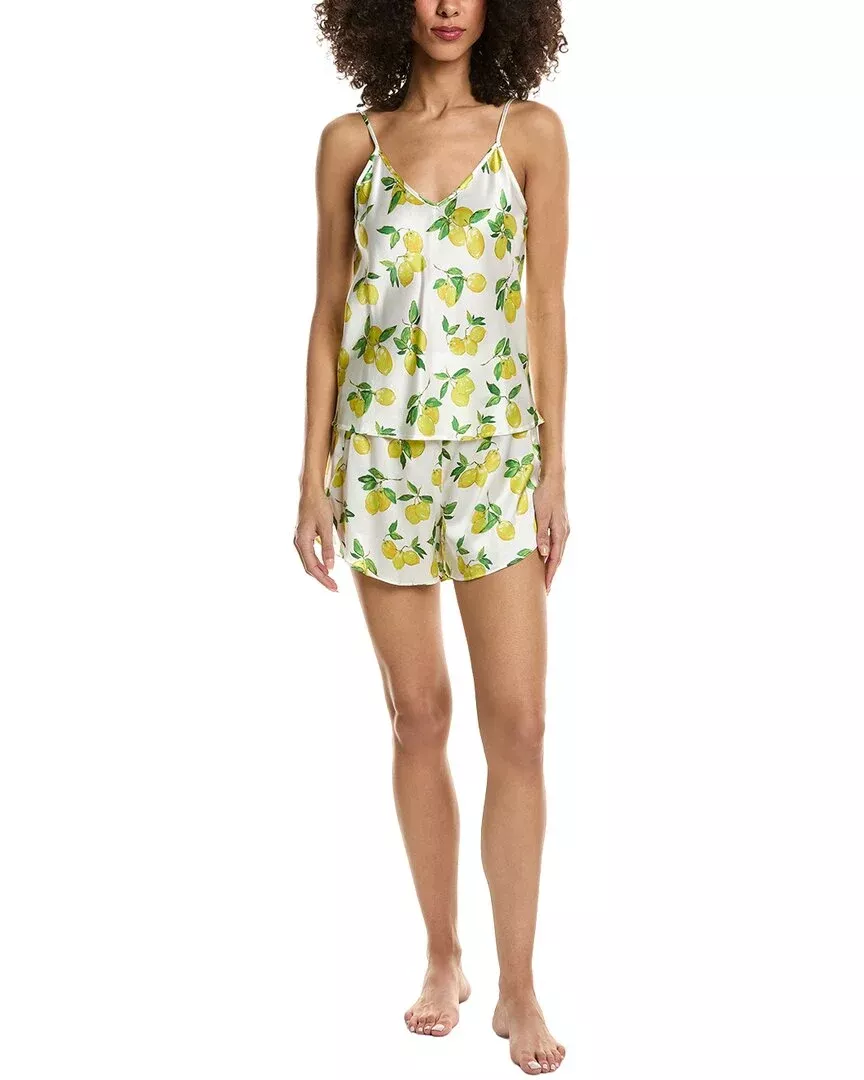 Petite Plume 2Pc Silk Cami & Short Set