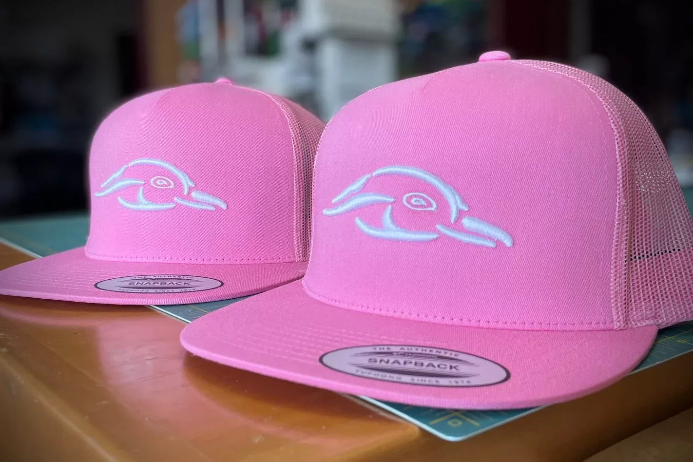 Pink Puff Classic Trucker