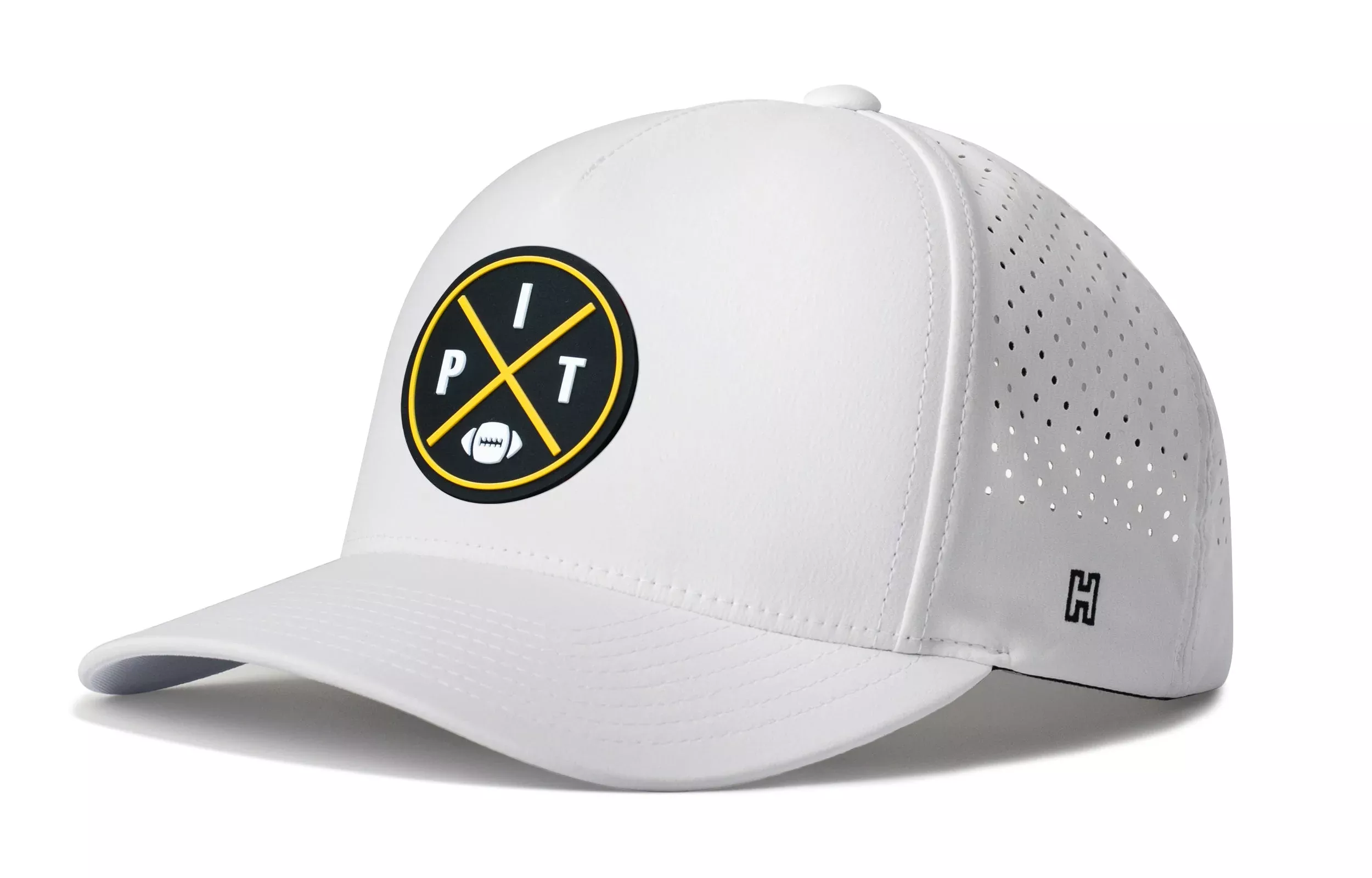 Pittsburgh Football Performance 5-Panel Hat|Black PIT X Flexfit Snapback