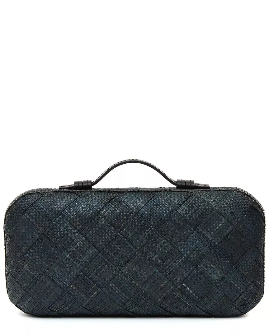 Poolside The Origami Scallop Straw Clutch