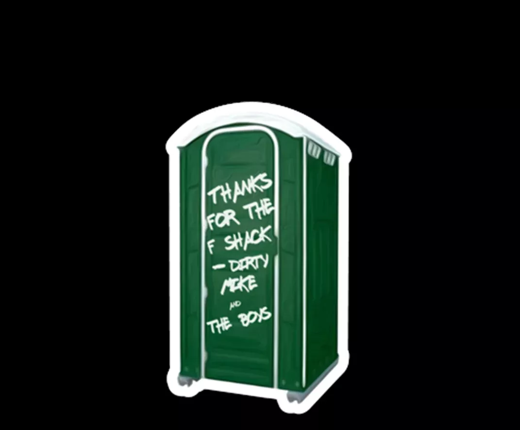 Porta John Sticker