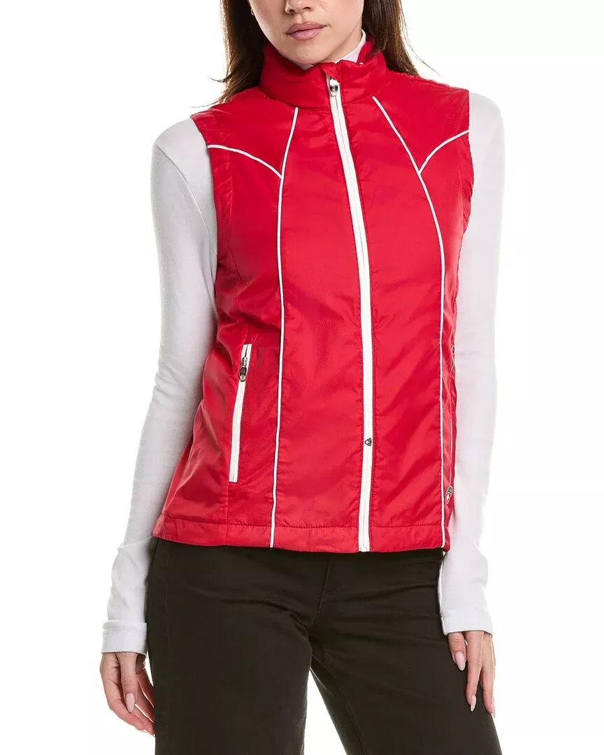 Post Card Zip Vest